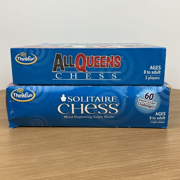 Thinkfun All Queens & Solitaire Chess - Picture 2 of 14
